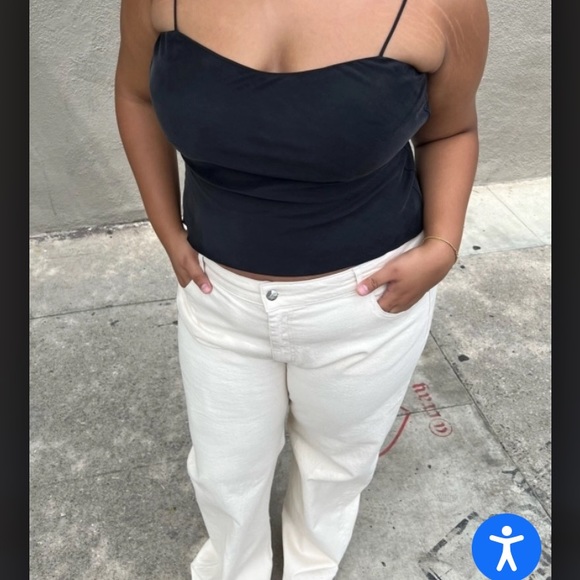 Djerf Avenue straight Jeans Cream - Picture 7 of 7